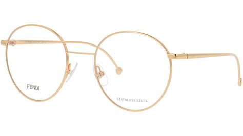 fendi ff0353|Fendi FF 0353 DDB Eyeglasses in Gold .